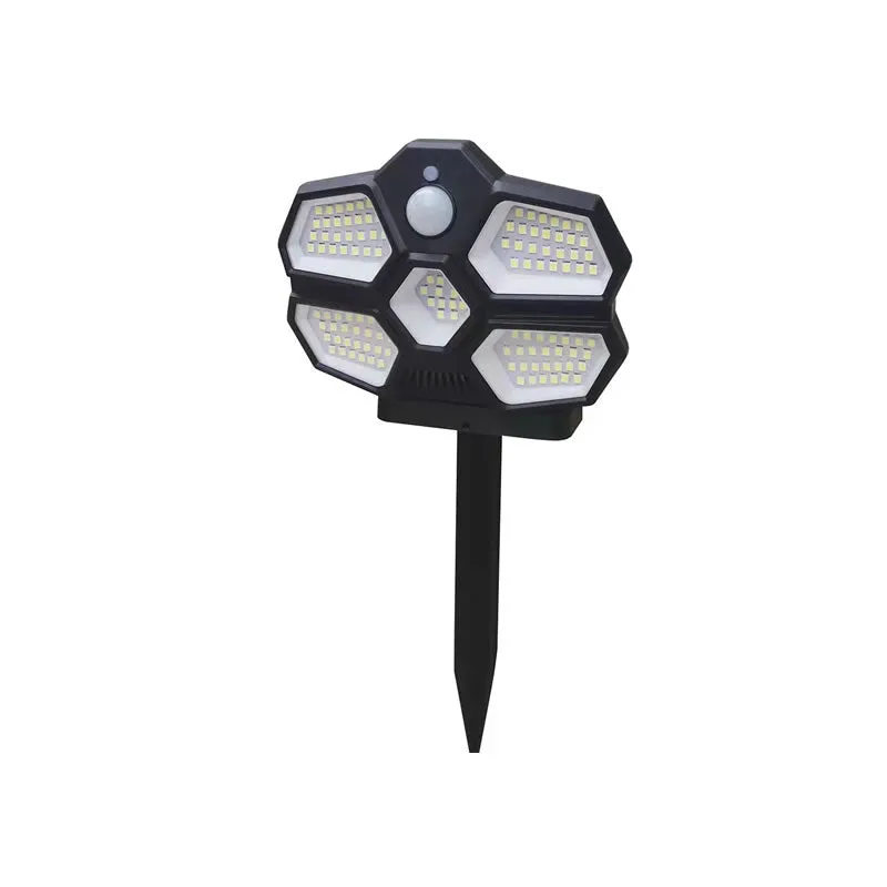124Led Solar Powered Outdoor Lamp Sh-580A