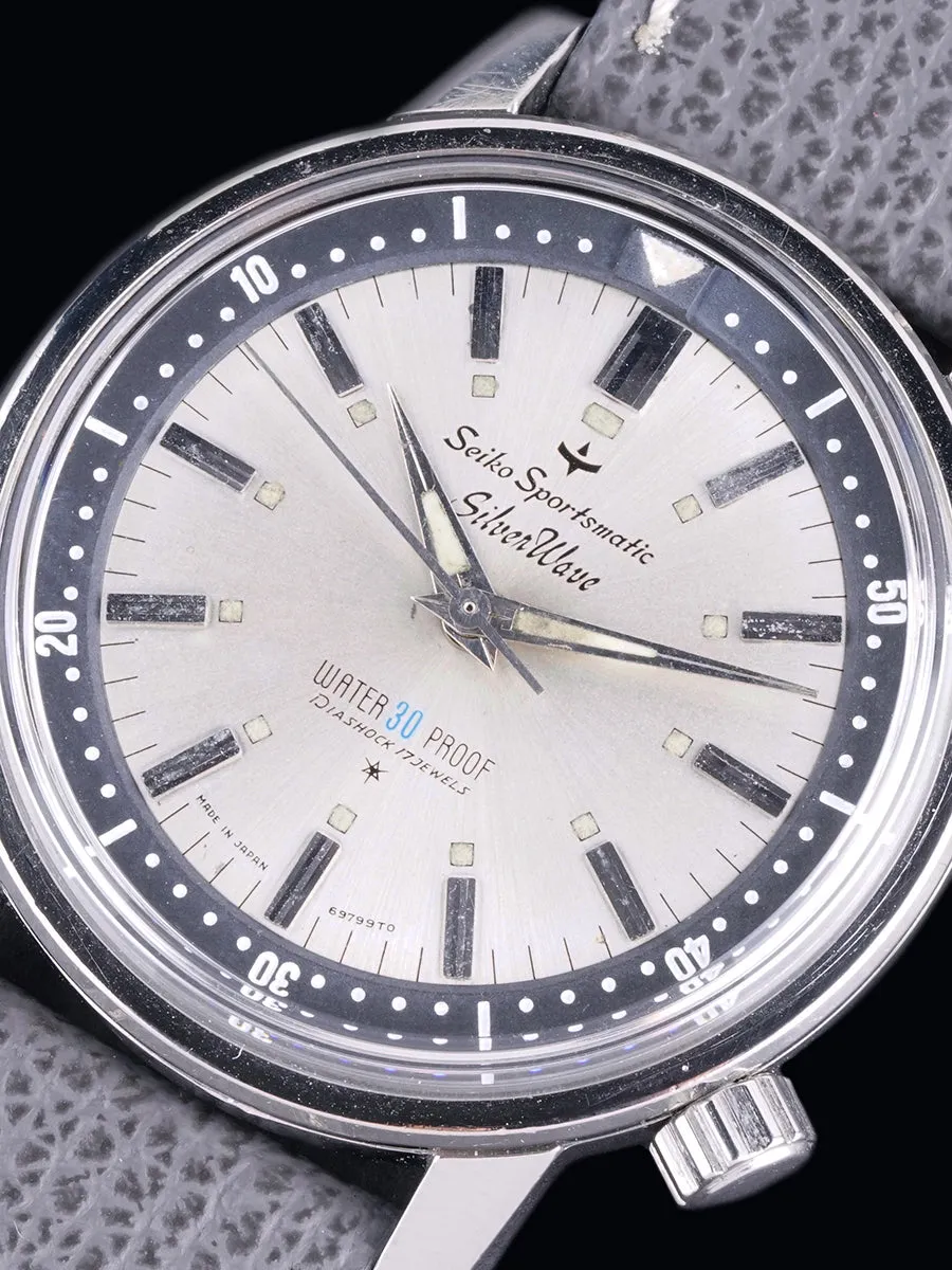 1964 Seiko Sportsmatic Silver Wave (Ref. 697990)