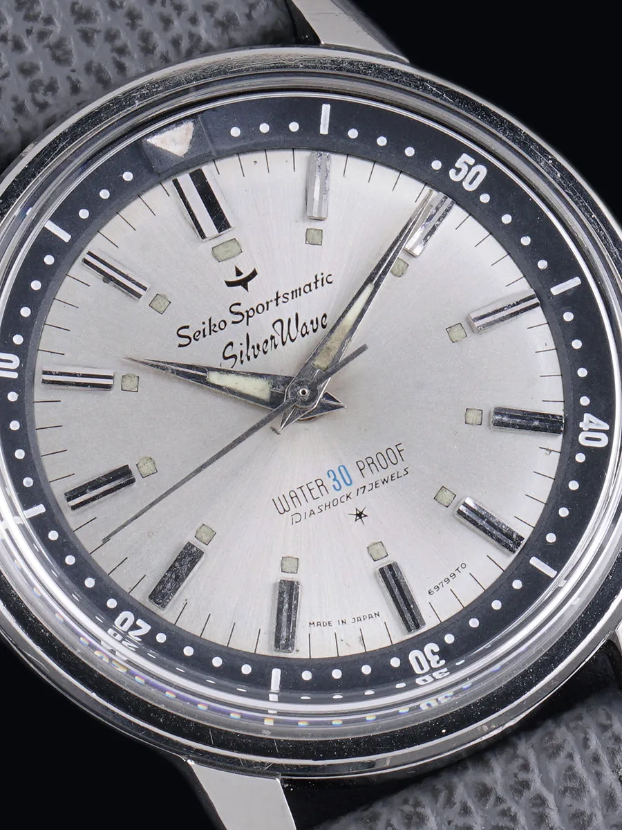 1964 Seiko Sportsmatic Silver Wave (Ref. 697990)