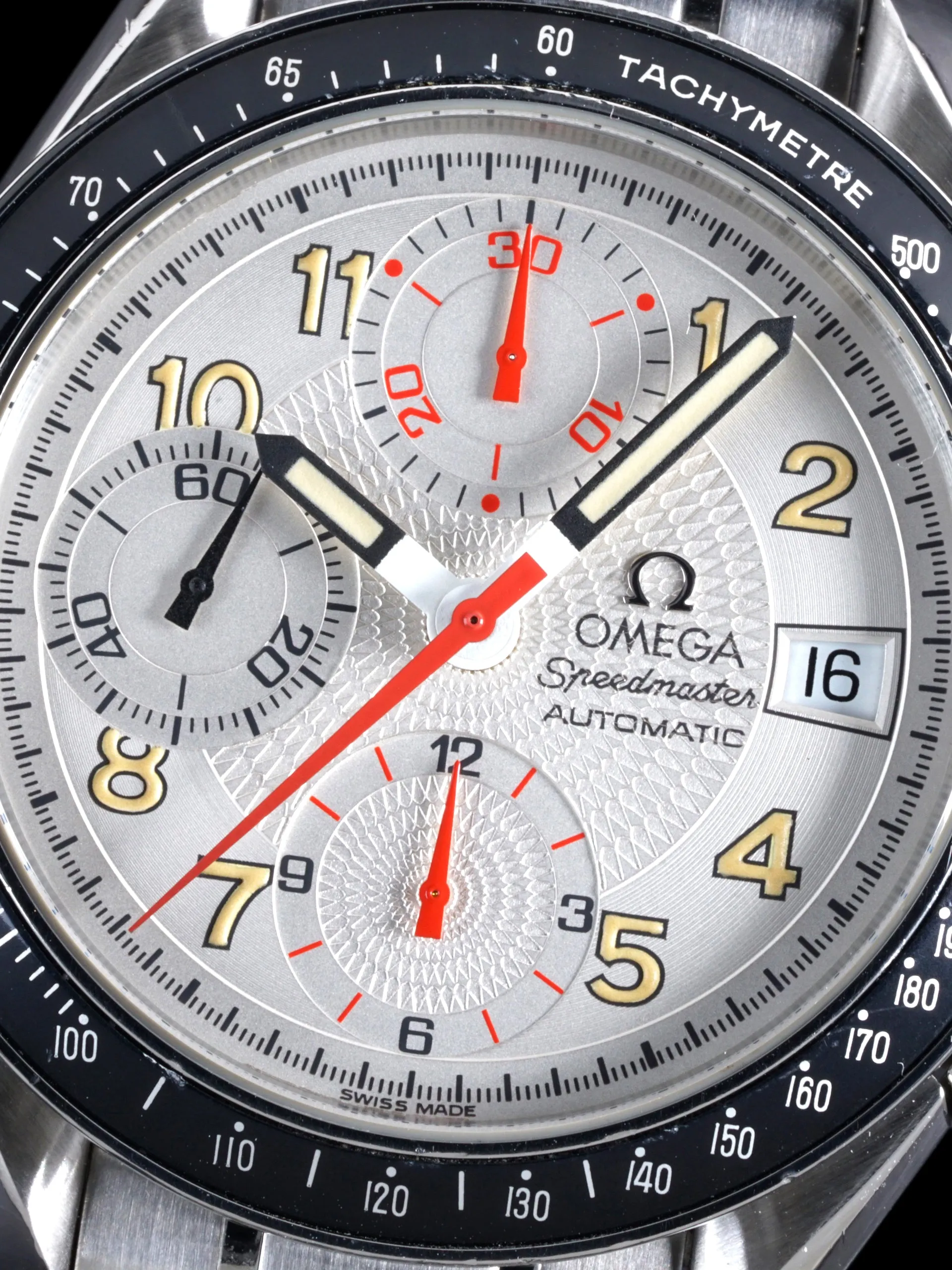 1995 OMEGA Speedmaster Automatic (Ref. 175.0083) MARK 40 W/ White Guilloche Dial