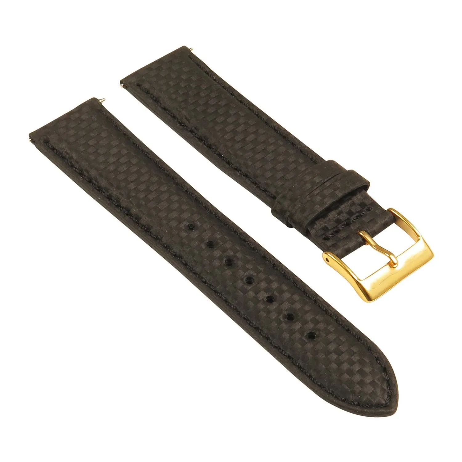22mm Carbon Fiber Smart Watch Strap