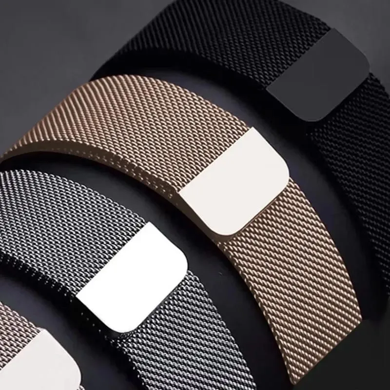 22MM MAGNETIC CHAIN STRAPS FOR REALME WATCH 2 PRO, WATCH S, WATCH S PRO, WATCH 3