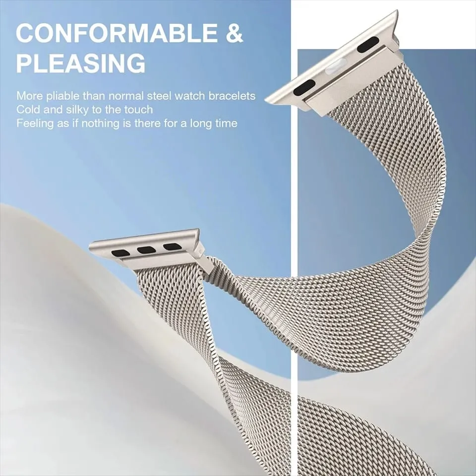 22MM MAGNETIC CHAIN STRAPS FOR REALME WATCH 2 PRO, WATCH S, WATCH S PRO, WATCH 3