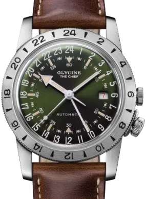 Airman Vintage "The Chief" GMT British Green Ref. GL0305