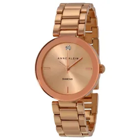 Anne Klein Quartz Rose Gold Dial Ladies Watch AK/J1362RGRG