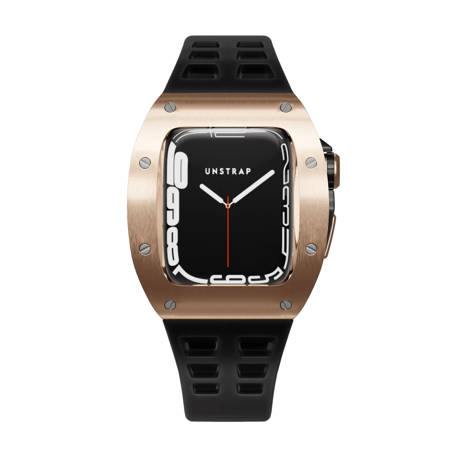Apple Watch Case Rose Gold Black MC - Rubber