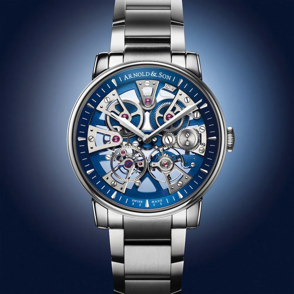 Arnold & Son Nebula 41.5 Steel Bracelet