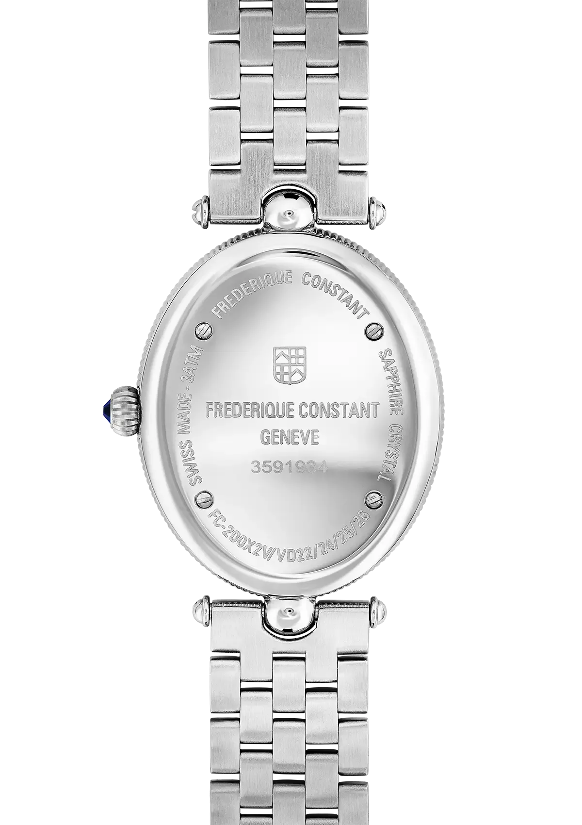Art Deco Oval Guilloché Watch