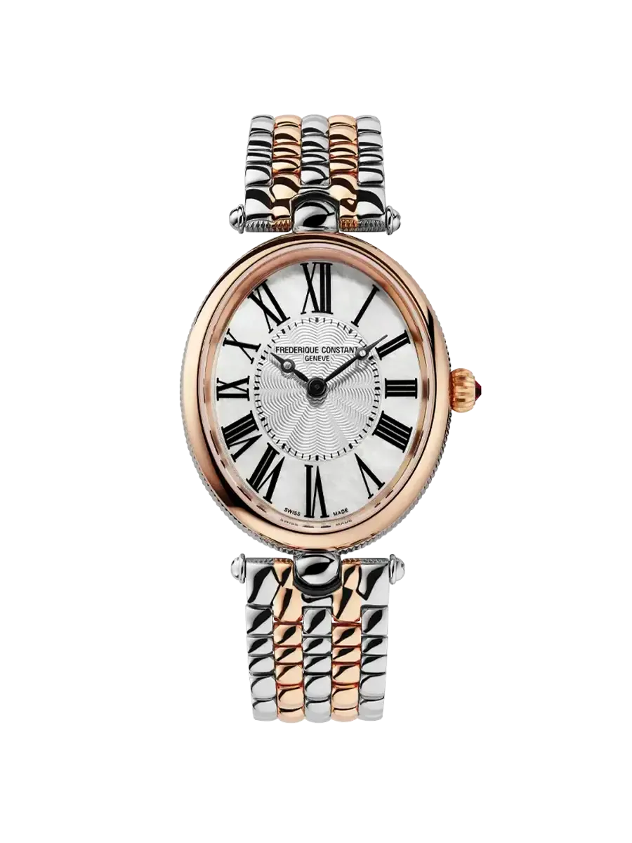 Art Deco Oval Guilloché Watch