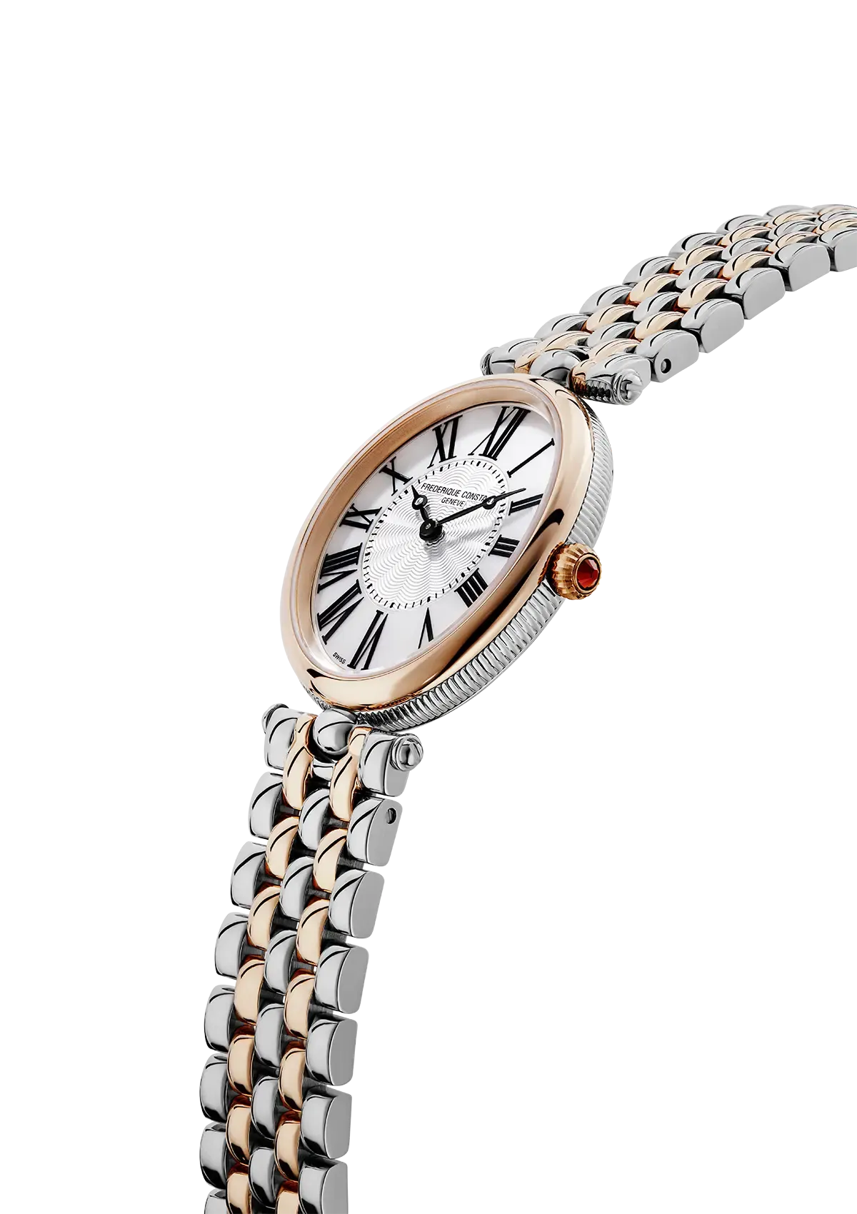 Art Deco Oval Guilloché Watch