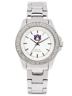 Auburn Tigers Ladies Glitz Sport Bracelet Watch by Jack Mason