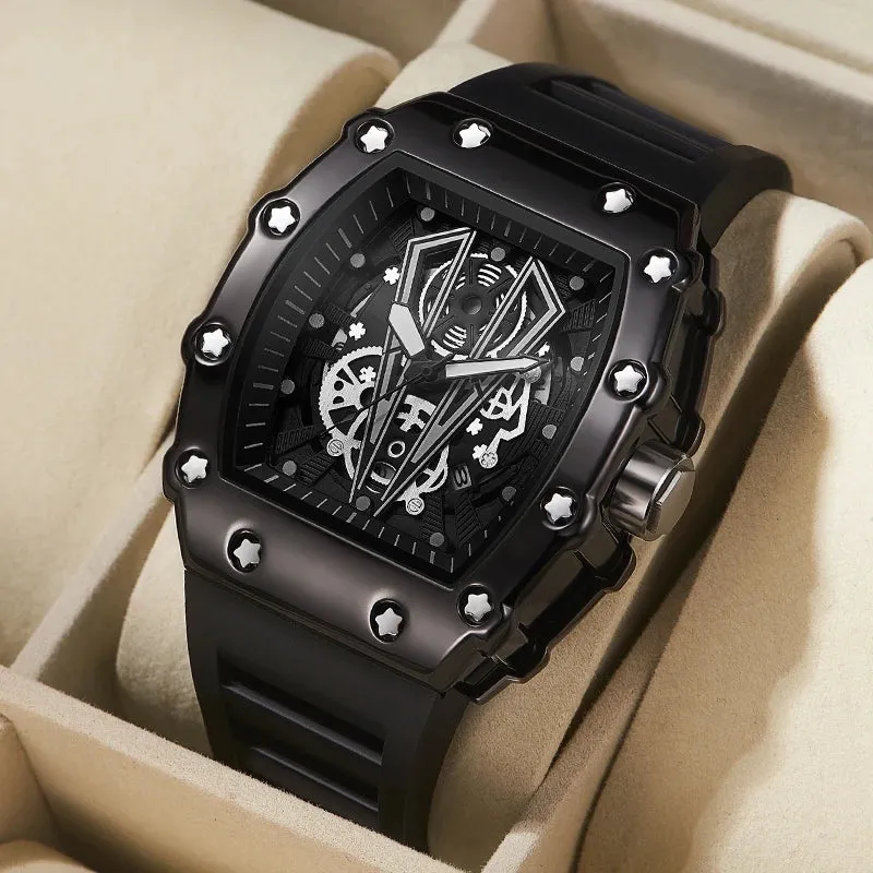 Barrel Quartz Wristwatch