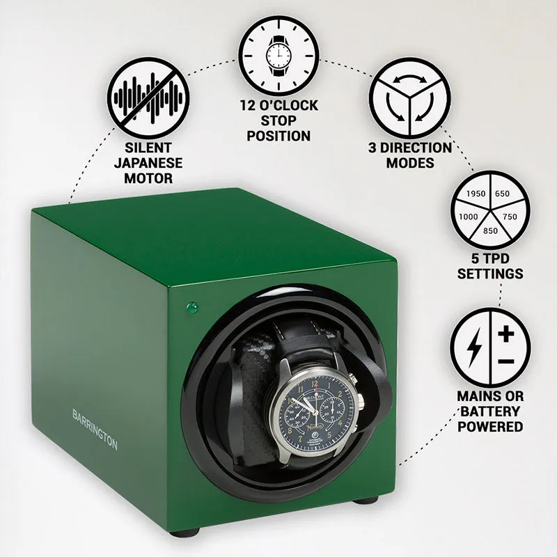 Barrington Single Winder - Racing Green