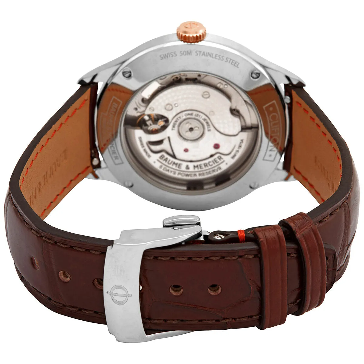 Baume et Mercier Clifton Baumatic Automatic Men's Watch 10519