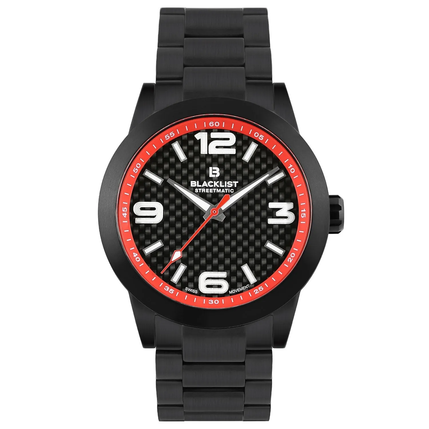 Blacklist Streetmatic Quartz Rosso Corsa - Black