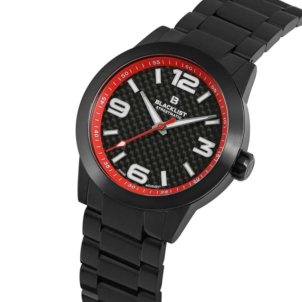 Blacklist Streetmatic Quartz Rosso Corsa - Black