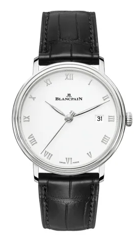 Blancpain Villeret Ultraplate Automatic White Dial Men's Watch 6224 1127 55B