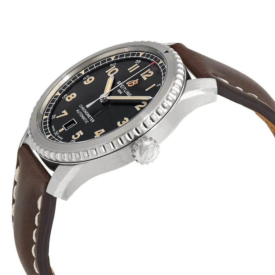 Breitling Avaitor 8 Automatic Chronometer Black Dial Men's Watch A17315101B1X4