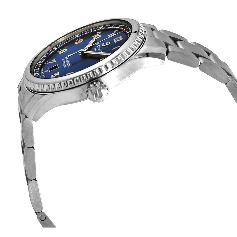 Breitling Avaitor 8 Automatic Chronometer Blue Dial Men's Watch A17315101C1A1