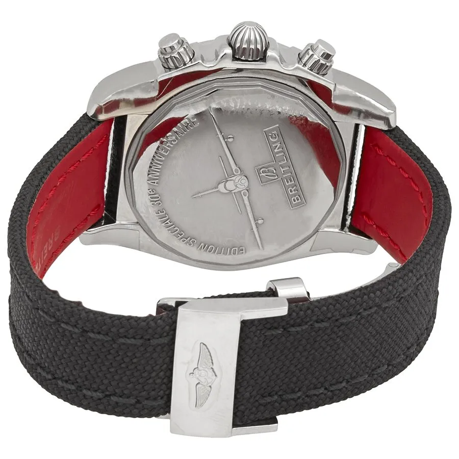 Breitling Chronomat 44 Airborne Chronograph Automatic Chronometer Silver Dial Men's Watch AB01154G-G786BKFD