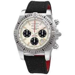 Breitling Chronomat 44 Airborne Chronograph Automatic Chronometer Silver Dial Men's Watch AB01154G-G786BKFD