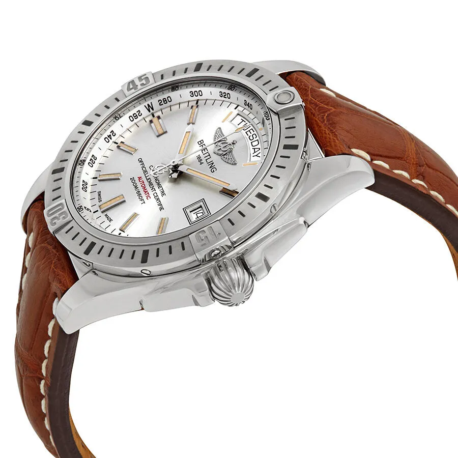 Breitling Galactic Automatic Silver Dial Men's Watch A45320B9/G797LBRCT