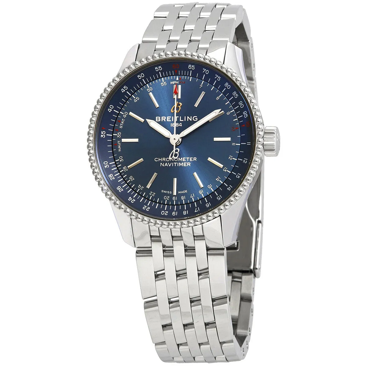 Breitling Navitimer 35 Automatic Blue Dial Ladies Watch A17395161C1A1