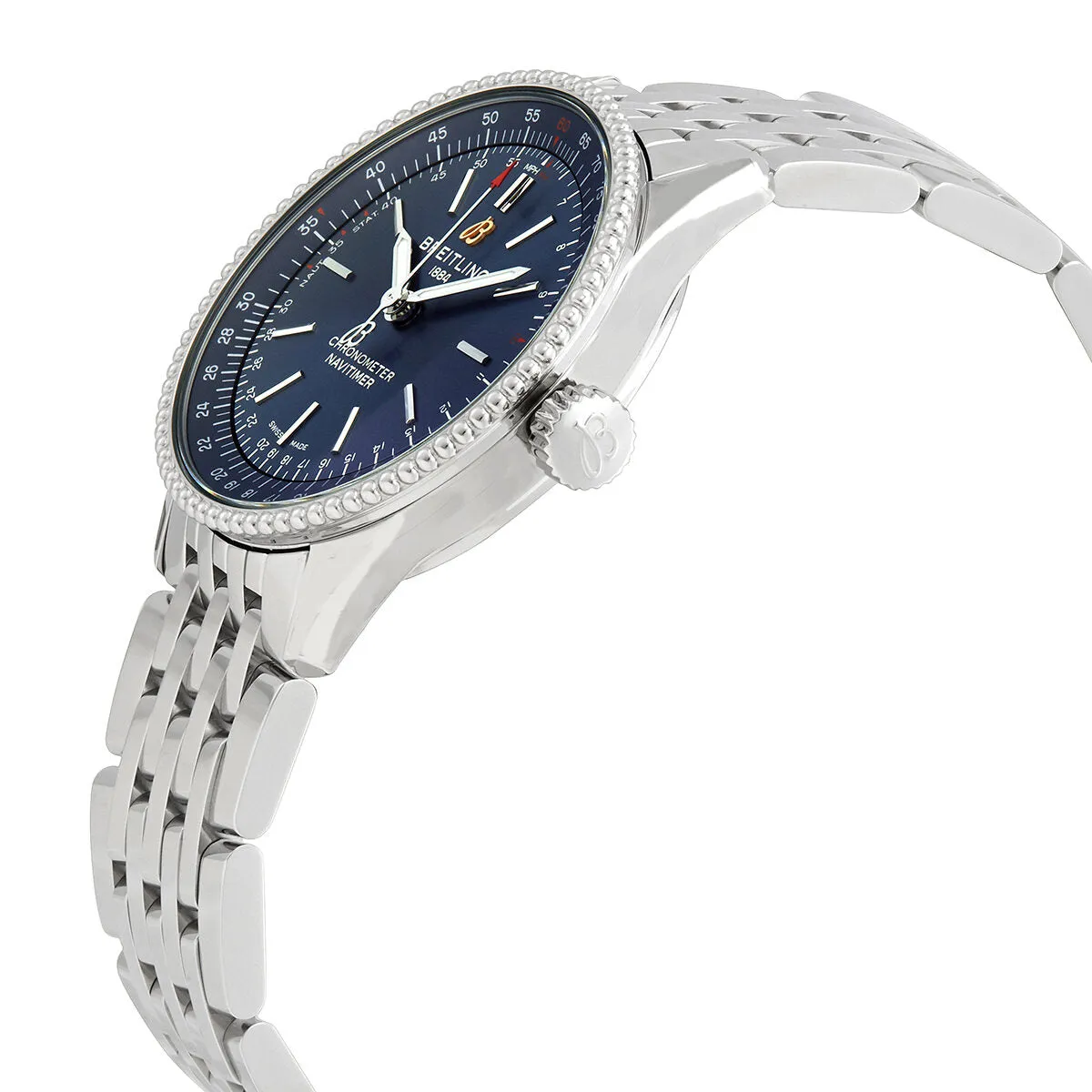Breitling Navitimer 35 Automatic Blue Dial Ladies Watch A17395161C1A1