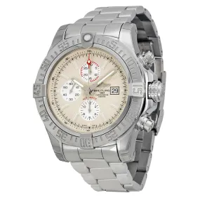 Breitling Super Avenger II Chronograph Silver Dial Men's Watch A1337111-G779SS A1337111-G779-168A