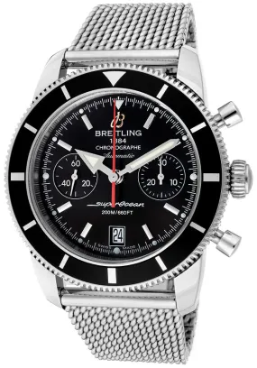 Breitling Superocean Heritage Chronograph 44 Black Dial Men's Watch A2337024/BB81