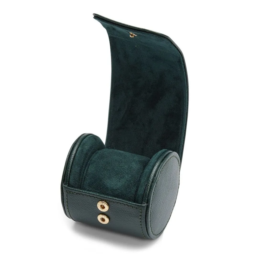 British Racing Green Single Watch Roll