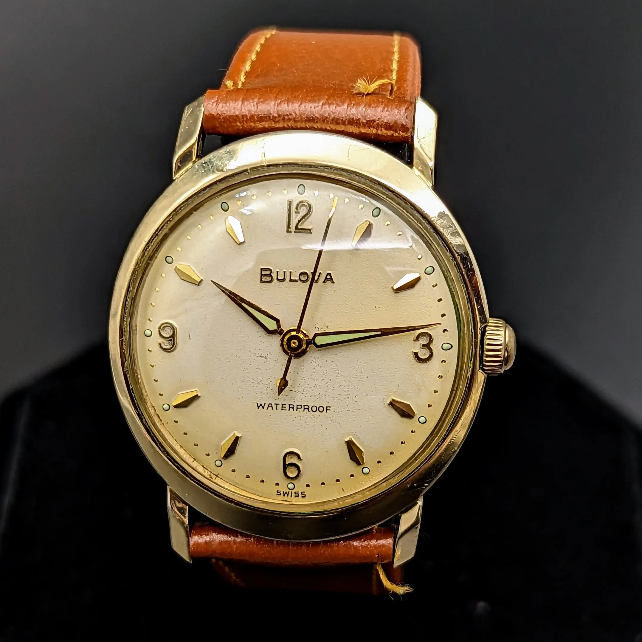 BULOVA 1963 Sea King Wristwatch Swiss Cal. 11AFC 17 Jewels Vintage Watch