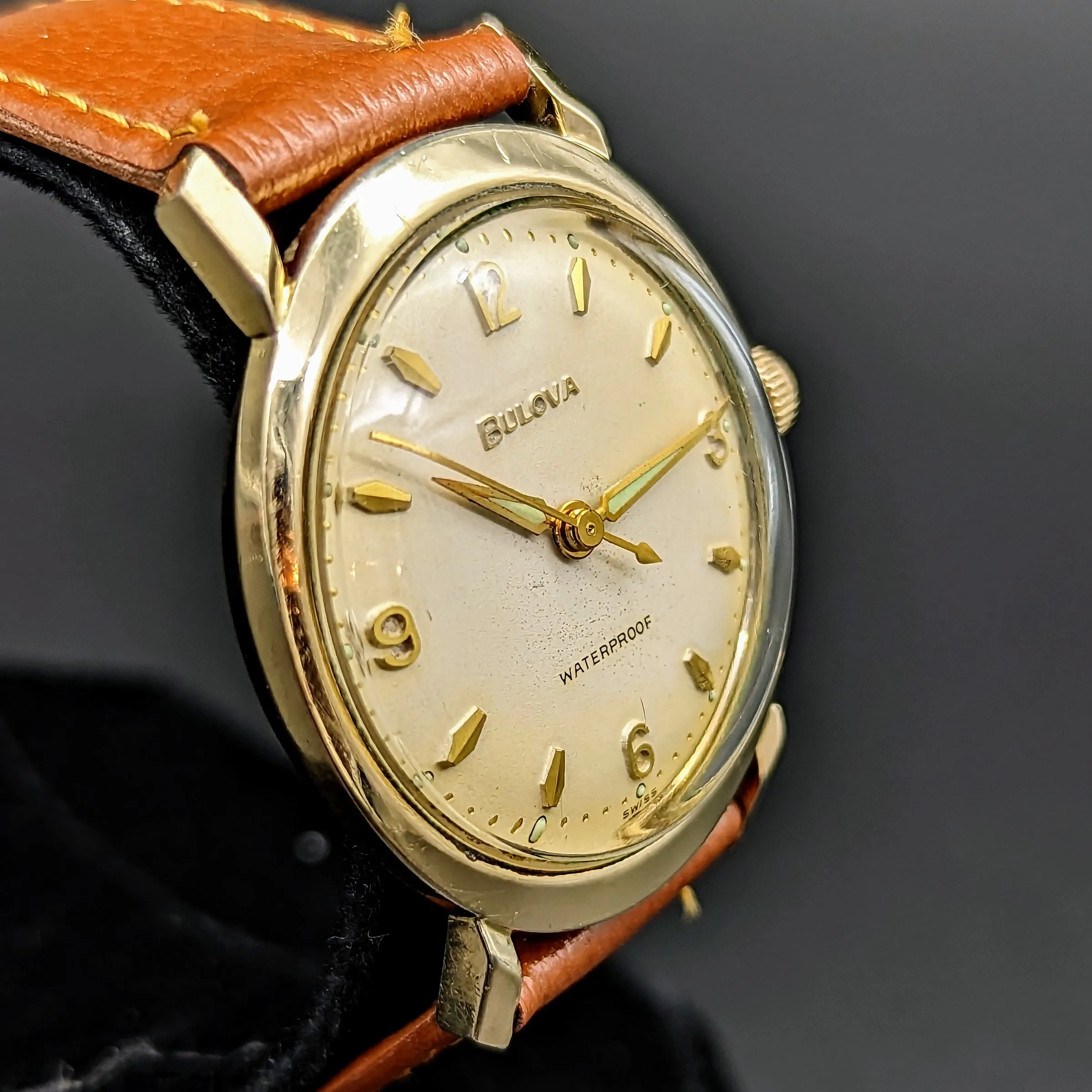 BULOVA 1963 Sea King Wristwatch Swiss Cal. 11AFC 17 Jewels Vintage Watch