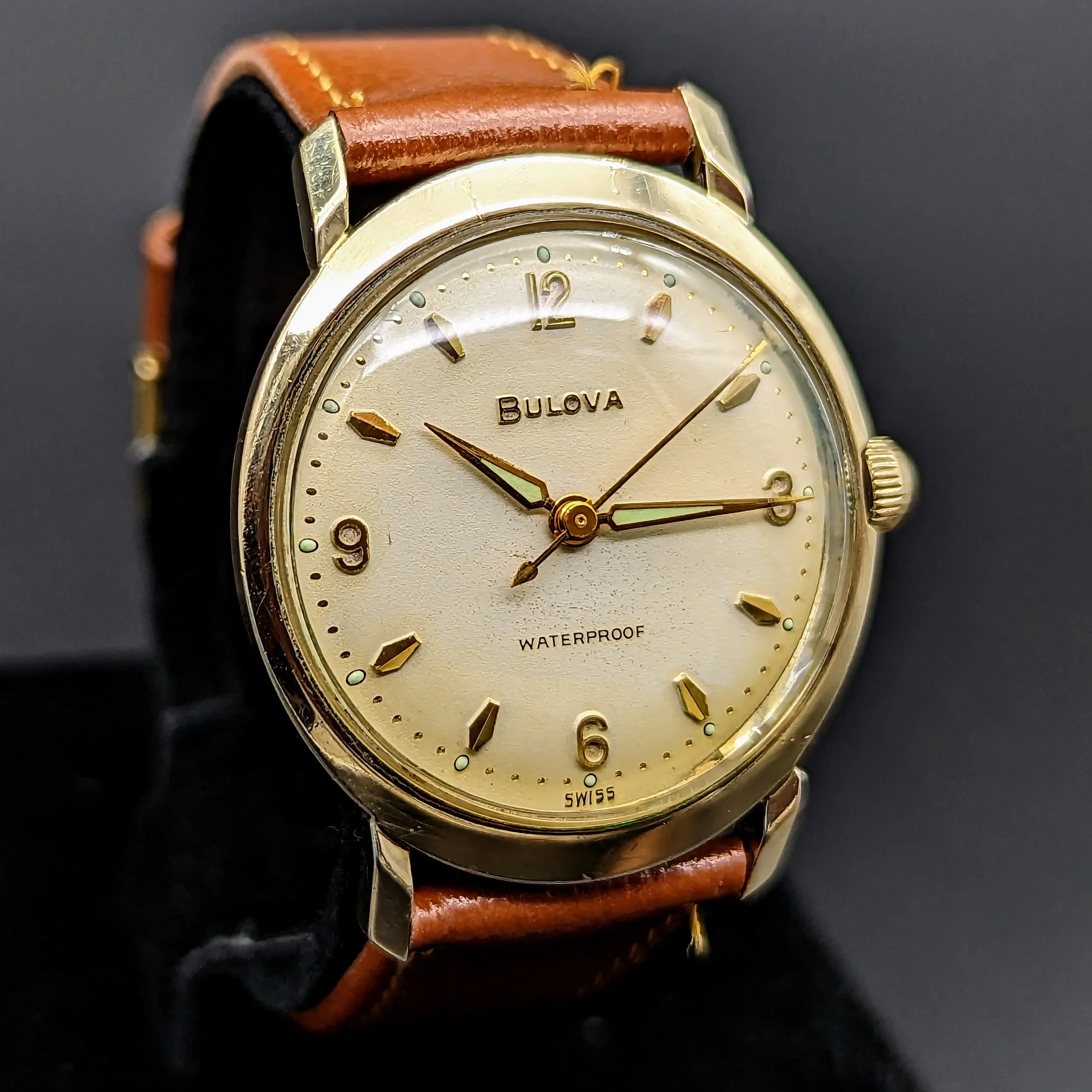 BULOVA 1963 Sea King Wristwatch Swiss Cal. 11AFC 17 Jewels Vintage Watch
