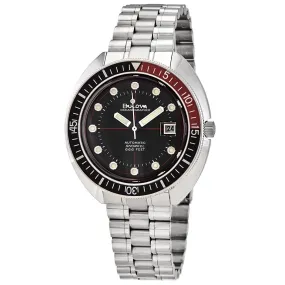 Bulova Oceanographer Automatic Black Dial Men's Watch 98B320