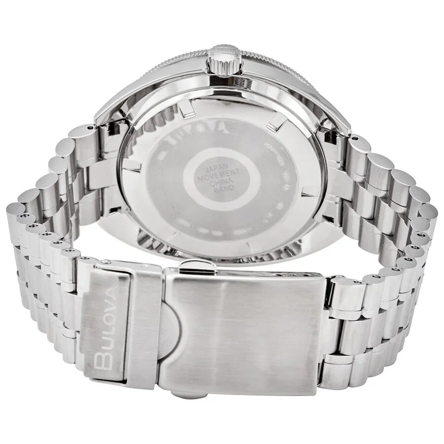 Bulova Oceanographer Automatic Black Dial Men's Watch 98B320