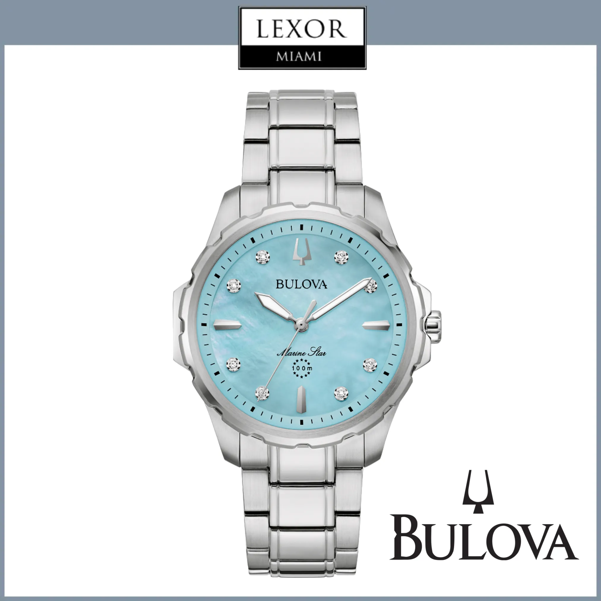 Bulova Watches Marine Star 96P248 Ladies UPC: 042429597433