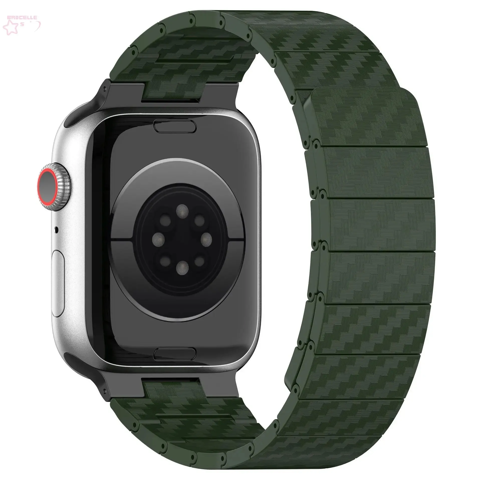 Carbon Fiber Magnetic Watch Band for Apple Watch & iWatch