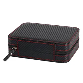 Carbon Fiber Watch Case for 4 Watches