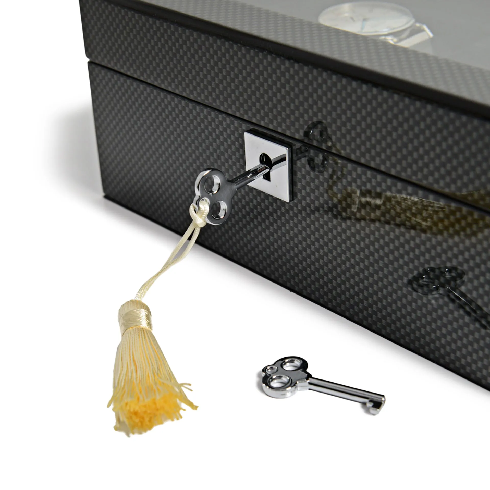 Carbon Fiber Watch Lockbox