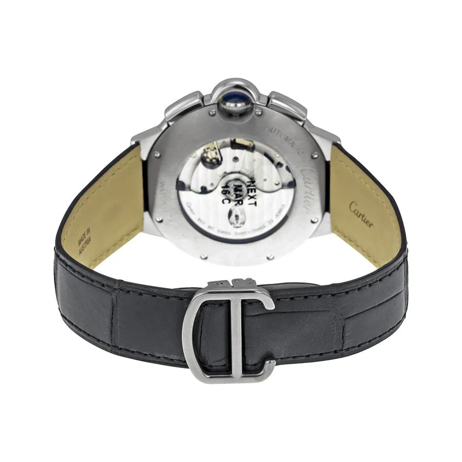 Cartier Ballon Bleu Black Dial Chronograph Men's Watch W6920052
