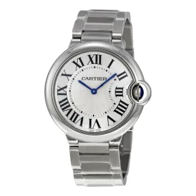 Cartier Ballon Bleu de Cartier Silver Guilloche Unisex Dial W69011Z4