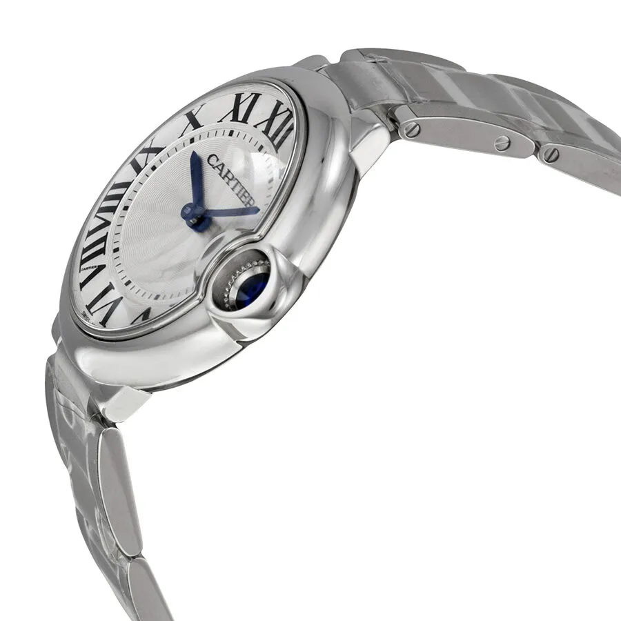 Cartier Ballon Bleu de Cartier Silver Guilloche Unisex Dial W69011Z4