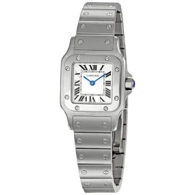 Cartier Santos de Cartier Guilloche Roman Dial Ladies Watch W20056D6