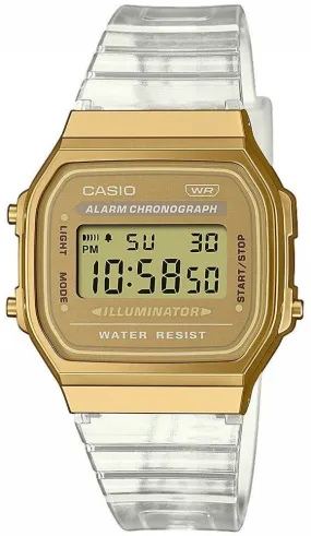 Casio A168 Vintage Transparent D