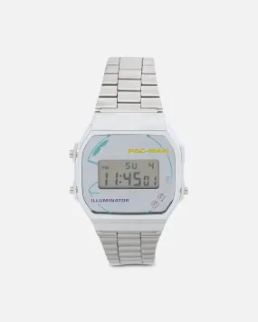 Casio A168WEPC-7A X Pac-Man Watch Silver