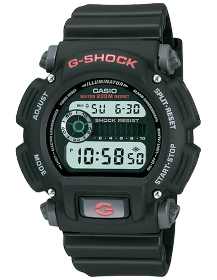 Casio Classic Illuminator G-Shock Watch - 200m - Stopwatch - Countdown Timer