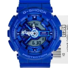 CASIO G-SHOCK BLUE MAGNETIC RESIST MEN'S WATCH GA-110BC-2A