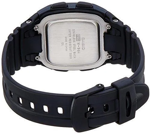 Casio Youth Digital Black Dial Men's Watch - W-96H-1BVDF (D054)