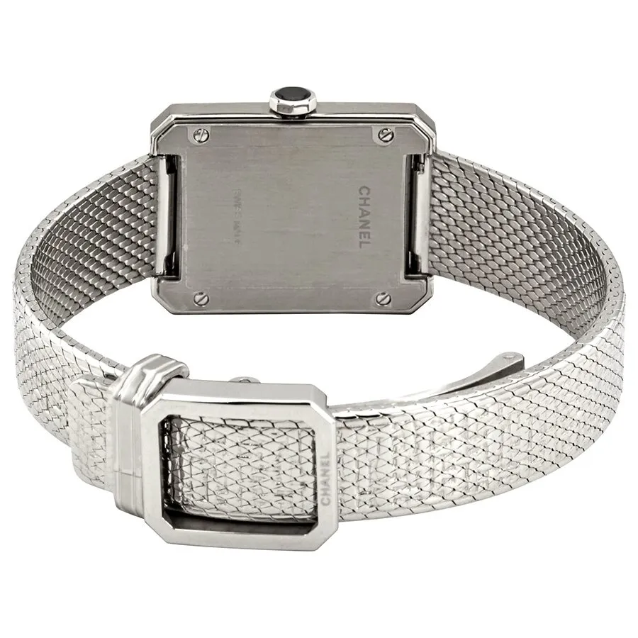 Chanel Boy-Friend Black Dial Ladies Watch H4877